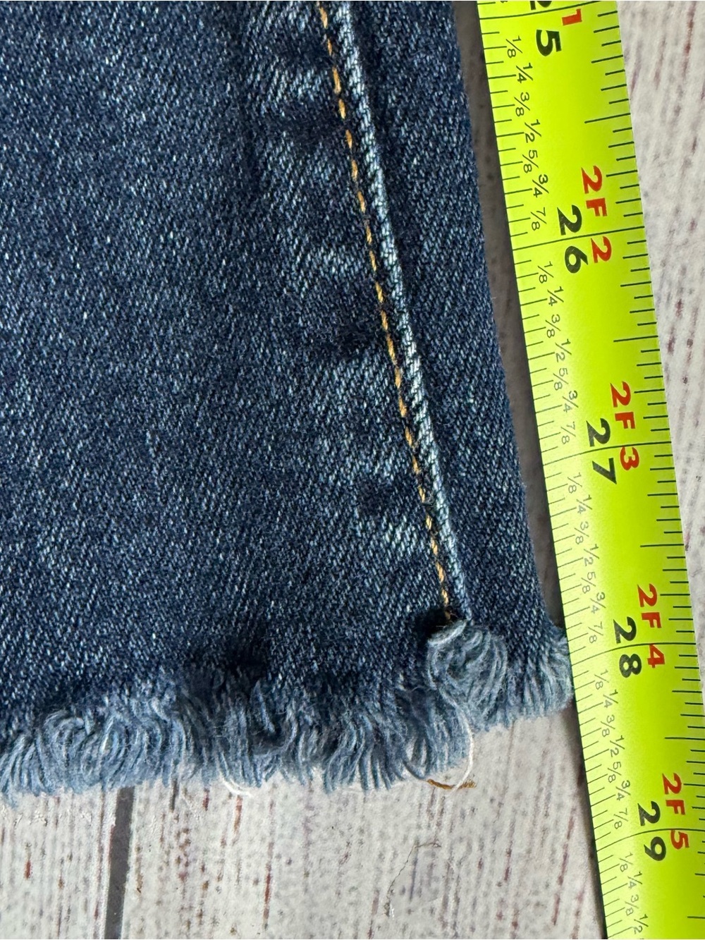 GAP Authentic Flare High Rise Button Fly Jeans 27 R - Picture 7 of 8